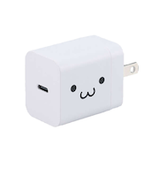 エレコム（ELECOM）　USB　Power　Delivery　20W　AC充電器（C×1）　MPA-ACCP6820WF　しろちゃん