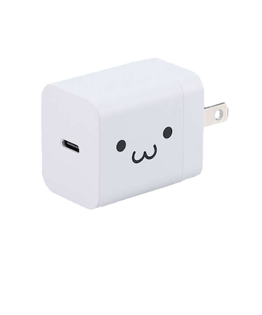 エレコム（ELECOM）　USB　Power　Delivery　20W　AC充電器（C×1）　MPA-ACCP6820WF　しろちゃん