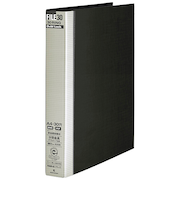 マルマン（maruman）　A4ファイルノート　ファイル30・ダブロック　ブラック