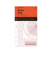 プロッター（PLOTTER）　スケール下敷　バイブルサイズ　77716437