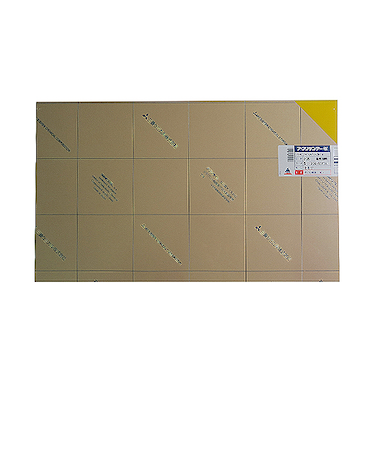 アクリサンデー　アクリサンデー板　半透明　S（320×550）　厚2mm　235　黄