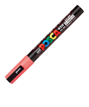 三菱鉛筆　ポスカ　細字丸芯　PC－3M　コーラルピンク