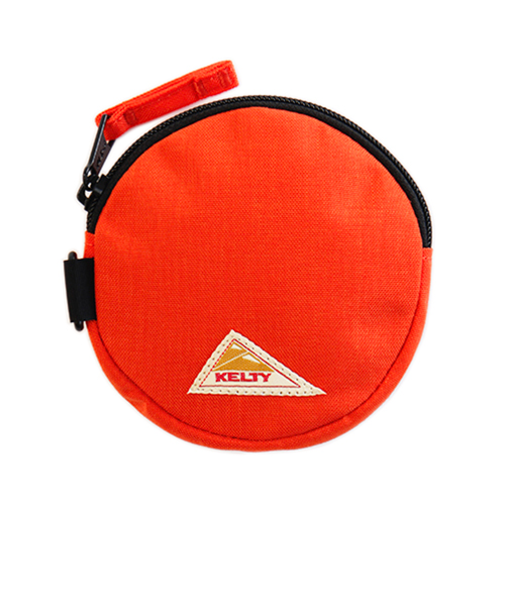 ケルティ（KELTY）　サークルコインケース　オレンジ