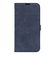 【iPhone16】　ナチュラルデザイン（NATURAL　design）　STYLE　NATURAL　手帳型ケース　ブルー