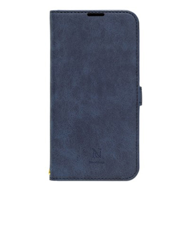 【iPhone16】　ナチュラルデザイン（NATURAL　design）　STYLE　NATURAL　手帳型ケース　ブルー