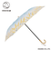 河馬印本舗　晴雨兼用2段折畳傘　ミモザ（水色／みずいろ）