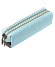 レイメイ藤井 ダブルファスナーペンケースM リュクスカラー FY1334M ミントグリーン