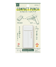 ミドリ（MIDORI）　XS　コンパクトパンチ　白A　35545