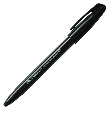 アンテリック（ANTERIQUE）　ゲルインクボールペン　GP1－5PB　ピッチブラック