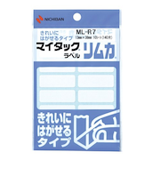 ニチバン　マイタックラベル　リムカ　ML－R7　13×38mm