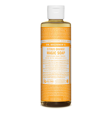 ドクターブロナー（DR.BRONNER’S）　マジックソープ　シトラスオレンジ　S　237mL