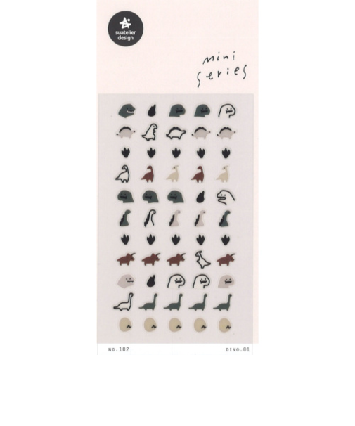 スワテリエ（suatelier）　ミニシリーズ　102　DINO.01