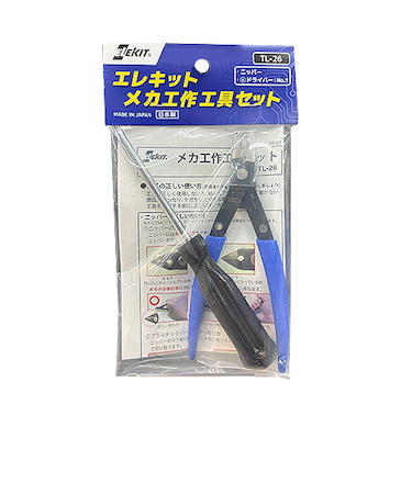イーケイジャパン　エレキット（ELEKIT）　メカ工作工具セット　TL－26