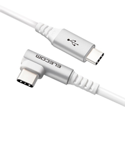 エレコム（ELECOM）　L型　USB　Type-C　to　USB　Type-C　1.2m　MPA-CCL12NWH　ホワイト