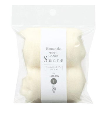 ハマナカ　ウールキャンディ　シュクル　ソリッド　H441-126-1