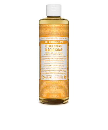 ドクターブロナー（DR.BRONNER’S）　マジックソープ　シトラスオレンジ　M　473mL