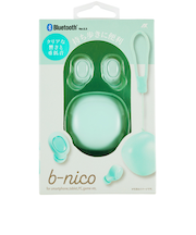 アクセス（AXES）　b-nico　完全ワイヤレスイヤホン　AH-TWS03　グリーン