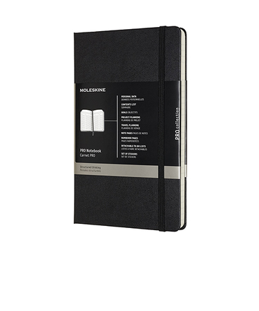 モレスキン（MOLESKINE）　プロコレクション　プロノートブック　ハードカバー　ラージサイズ　ブラック