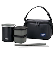 サーモス（THERMOS）　保温弁当箱　DBQ－362　マットブラック　820mL