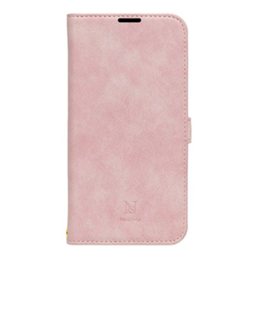 【iPhone16】　ナチュラルデザイン（NATURAL　design）　STYLE　NATURAL　手帳型ケース　ライラック
