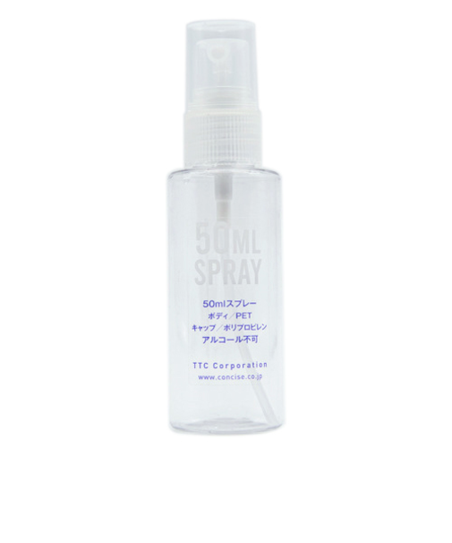 ティーティーシー（TTC）　スプレーボトル　50mL