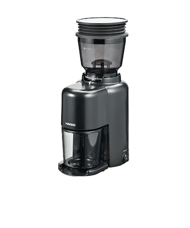 ハリオ（HARIO）　V60電動コーヒーグラインダーコンパクトN　EVCN-8-B　ブラック