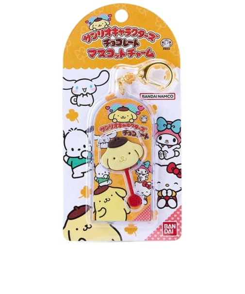 バンダイ　サンリオキャラクターズチョコレート　マスコットチャーム　ポムポムプリン