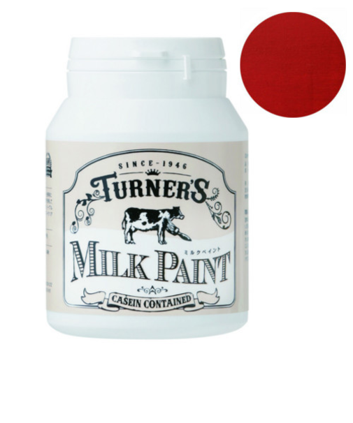 ターナー　ミルクペイント200ml　ゴールデンレッド