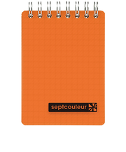 マルマン（maruman）　セプトクルール　メモ　方眼罫　A7　N577B－09　オレンジ