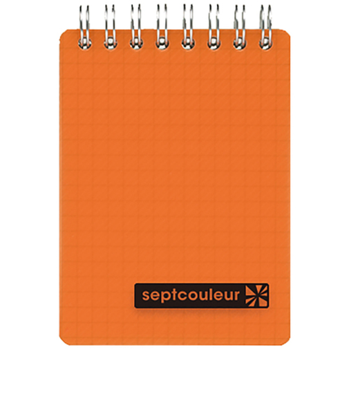 マルマン（maruman）　セプトクルール　メモ　方眼罫　A7　N577B－09　オレンジ