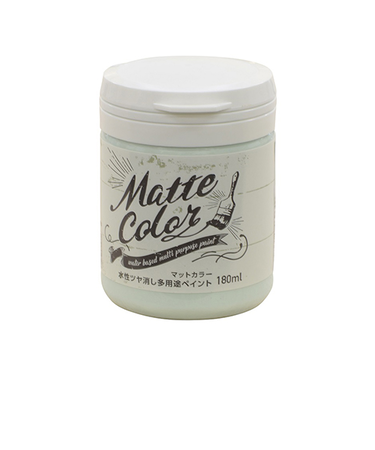 アサヒペン　水性　多用途ペイント　マットカラー　ミントシャーベット　180mL