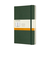 モレスキン（MOLESKINE）　クラシックノートブック　ハードカバー　横罫　ラージサイズ　マートルグリーン
