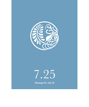 草紙堂　花結びメッセージカード　7月25日