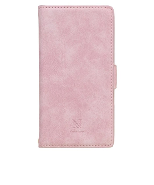 【マルチタイプ】　ナチュラルデザイン（NATURAL　design）　STYLE　NATURAL　手帳型ケース　Lサイズ　ライラック