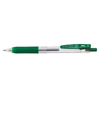 ゼブラ（ZEBRA）　サラサクリップ　0.4mm　JJS15－VIR　ビリジアン