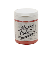 アサヒペン　水性　多用途ペイント　マットカラー　カーディナルレッド　180mL