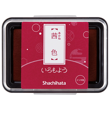 シヤチハタ　いろもよう　茜色　HAC－1－DR