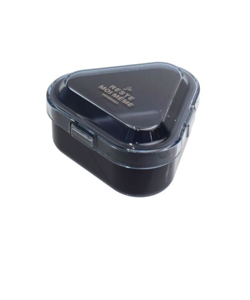 サブヒロモリ　ユニモア　抗菌ワンタッチおにぎりケース　210mL　PCA4073－21　ネイビー