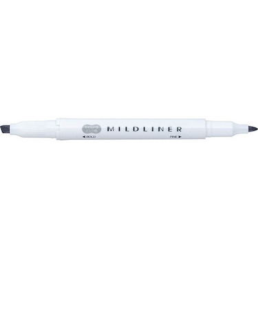 ゼブラ（ZEBRA）　マイルドライナー　WKT7‐MGR　グレー