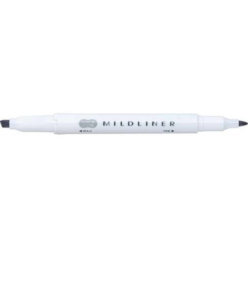 ゼブラ（ZEBRA）　マイルドライナー　WKT7‐MGR　グレー