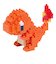 カワダ　ナノブロック　NBPM-002　ポケットモンスター　ヒトカゲ