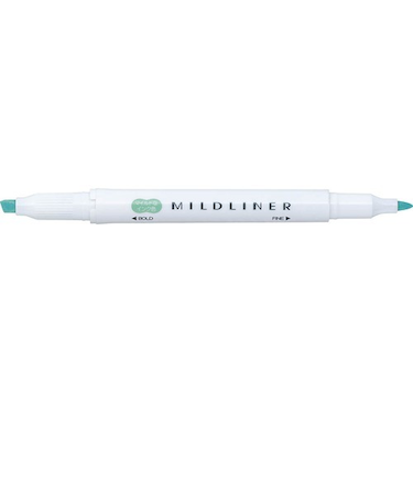 ゼブラ（ZEBRA）　マイルドライナー　WKT7‐MBG　ブルーグリーン