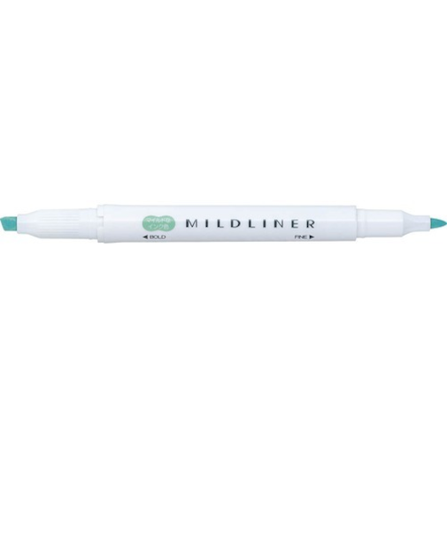 ゼブラ（ZEBRA）　マイルドライナー　WKT7‐MBG　ブルーグリーン