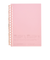 リヒトラブ（LIHIT　LAB.）　オープンリングノート　A6　N2722－12　ピンク