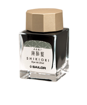 セーラー万年筆(SAILOR) SHIKIORI-四季織-十六夜の夢 万年筆用ボトルインク 13-1008-204 海松藍 20mL
