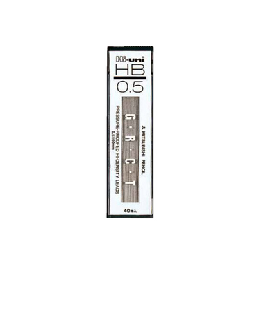 三菱鉛筆　ハイユニ　シャープ芯　0．5-300　HB