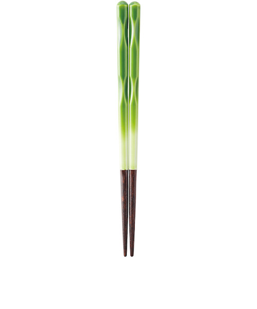 カワイ　食洗箸　FIT　17cm　グリーン