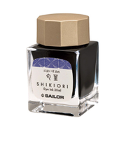 セーラー万年筆（SAILOR）　SHIKIORI－四季織－十六夜の夢　万年筆用ボトルインク　13－1008－203　匂菫　20mL