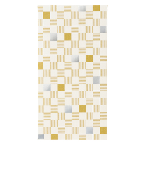 マルアイ　こころもよう　万円袋　市松　ノ－コ1GO　金　2枚入