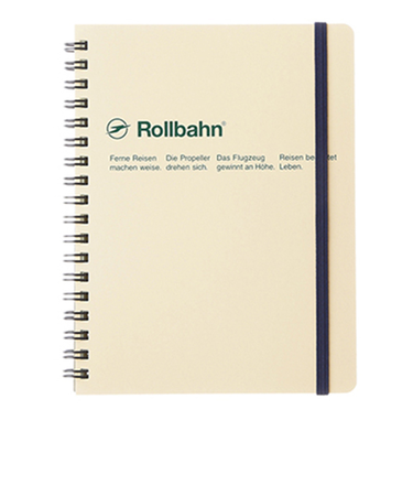 デルフォニックス(DELFONICS)　ロルバーンポケット付きメモL　クリーム